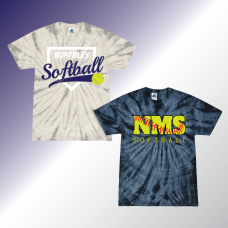 NMS Softball Tie Dye Tee